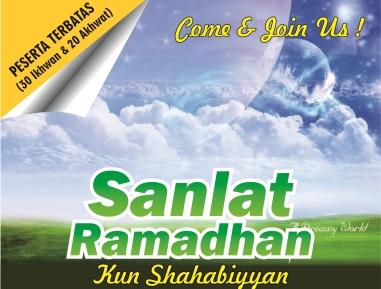 Remaja Bandung, Come & Joint Us! di Sanlat Ramadhan 'Kun Shahabiyan' Sabtu - Senin