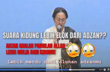 Sari Konde dan Suara Kidung Vs Cadar dan Alunan Adzan