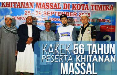 8 Tahun Masuk Islam & Sering Imami Shalat, Kakek (56 Tahun) di Papua Baru Disunat