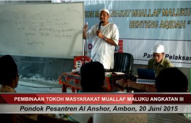 Video: Pembinaan Tokoh Masyarakat Muallaf Maluku Ramadhan 1436 H