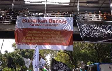 ''Bubarkan Banser'' di Aksi Bela Kalimat Tauhid. Berikut Alasannya!