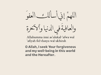 Penting Sekali, Meminta Kepada Allah ‘Afiyah!