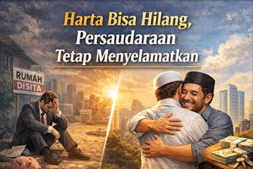 Harta Bisa Hilang, Persaudaraan Tetap Menyelamatkan