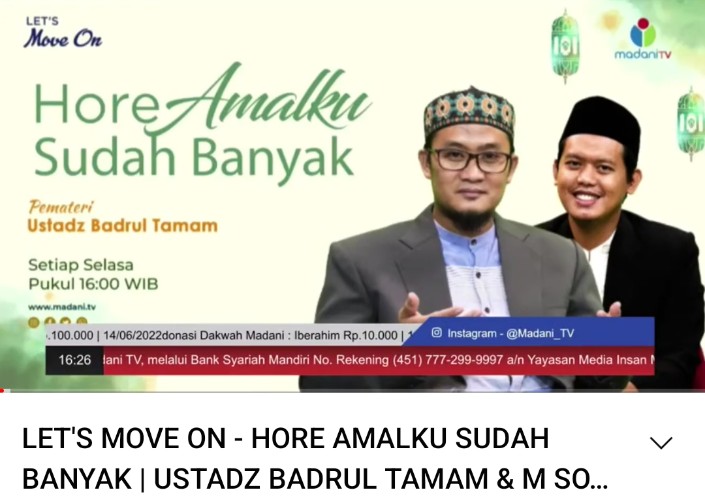 Hore, Amalku Sudah Banyak!!