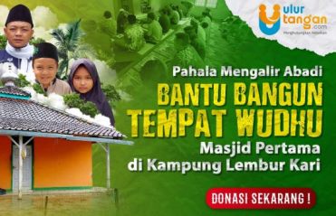 Ingin Pahala Abadi? Bangun Tempat Wudhu Masjid Tertua di Kampung Lembur, Garut 