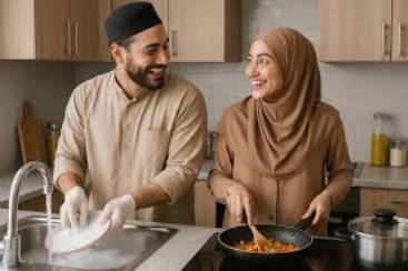 Tersenyum dan Berwajah Ramah di Hadapan Suami