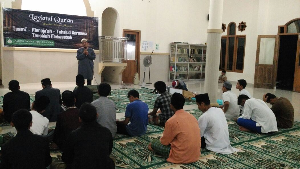 Akademi Dakwah Indonesia di Aceh Gelar Lailatul Quran