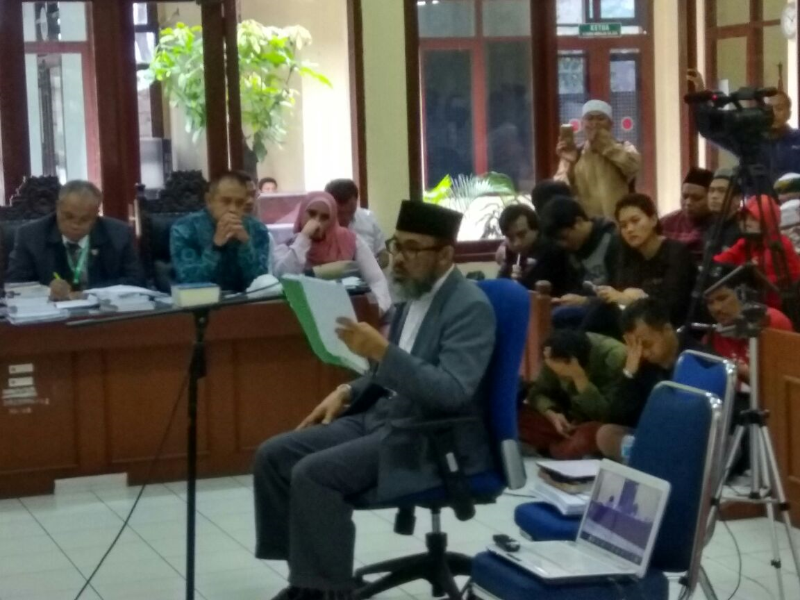 Sidang Gugatan HTI, DR Daud Rosyid: Khilafah Ajaran Islam
