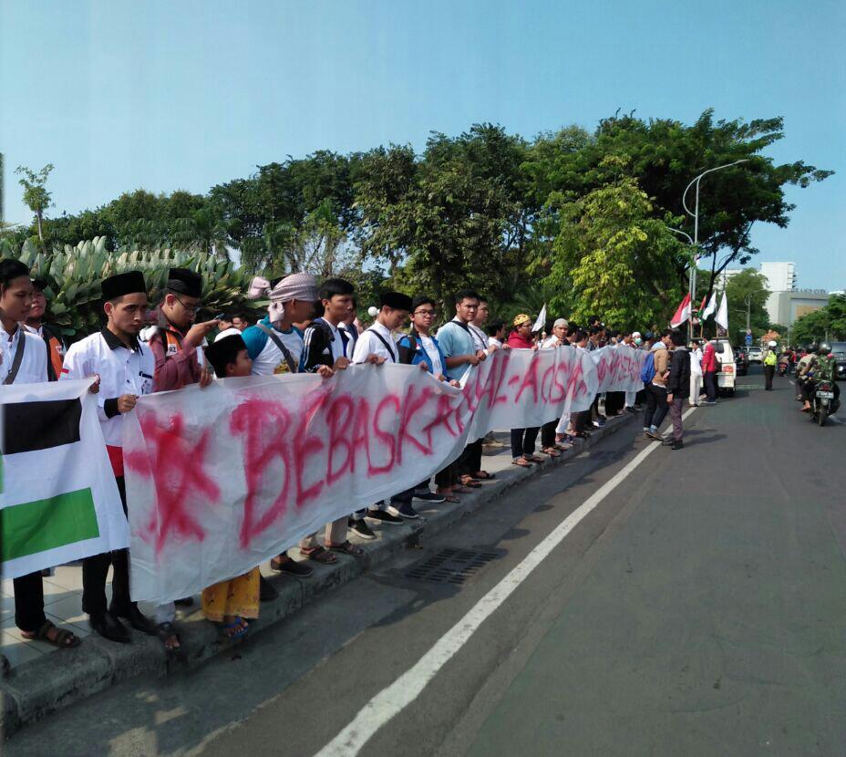 FSLDK Surabaya Raya Gelar Aksi  Pembebasan Al-Aqsha