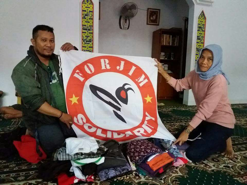 Forjim Solidarity Bantu Korban Banjir Jakarta
