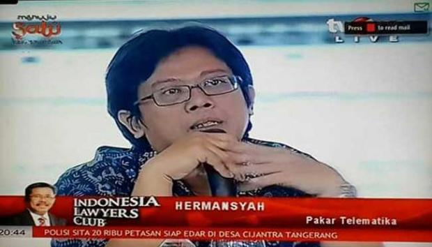 Ikatan Alumni ITB Jakarta Kutuk Serangan Terhadap Hermansyah