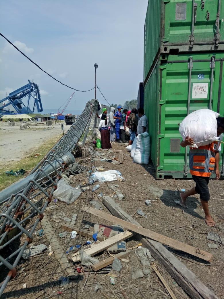 Relatif Kondusif Dua Pekan Pasca Gempa Palu, Insiden Jarah Sempat Terjadi di Pelabuhan 