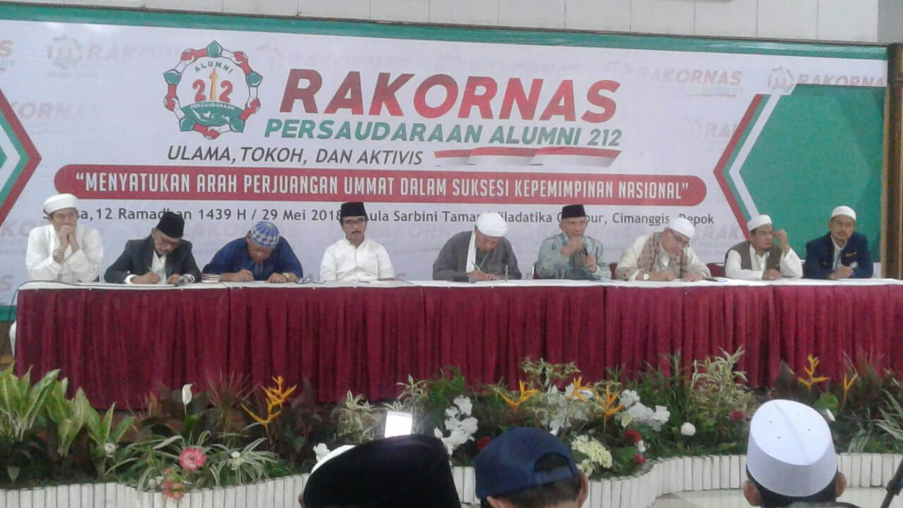 Rakornas PA 212 Respon Pilpres 2019