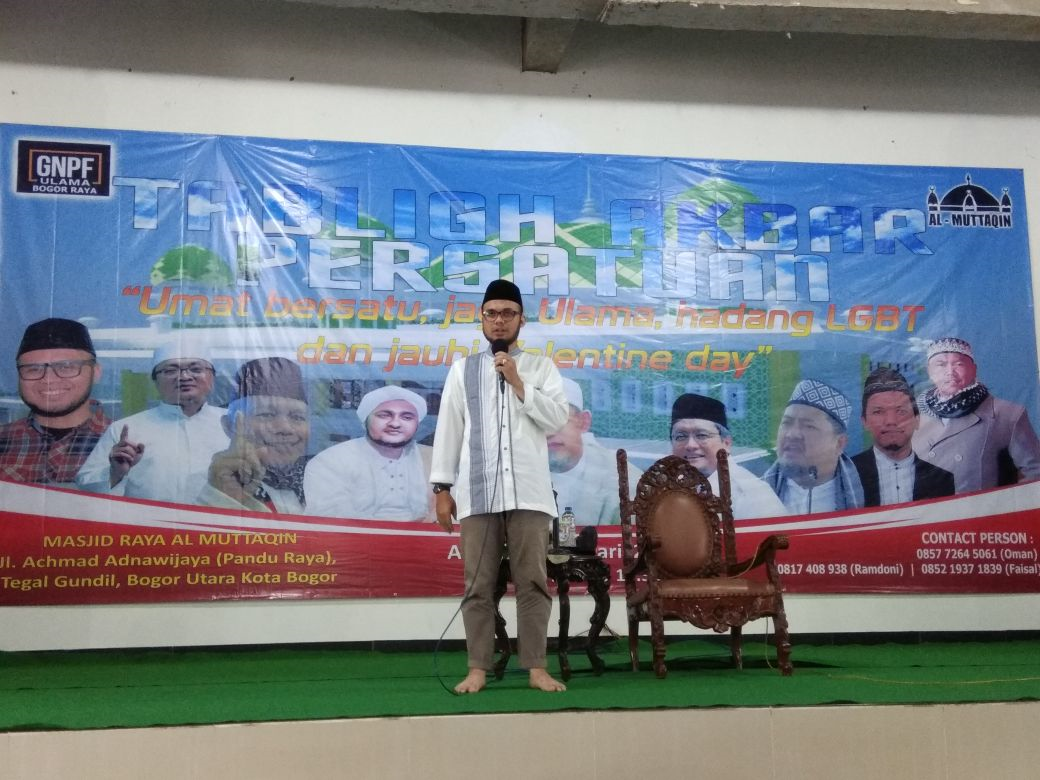 GNPF Ulama Bogor Seru Umat Bersatu Jaga Ulama