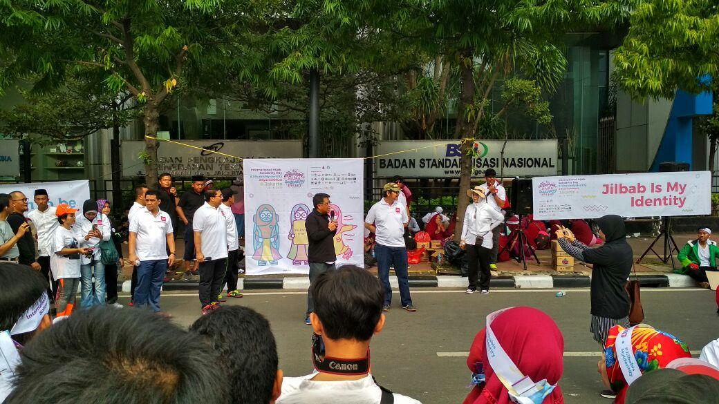 Peringatan International Hijab Solidarity Day 2017 Digelar di CFD