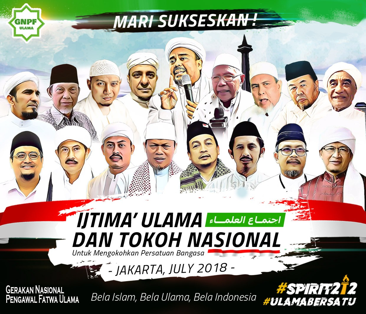 GNPF Gelar Ijtima Ulama dan Tokoh Nasional Akhir Juli