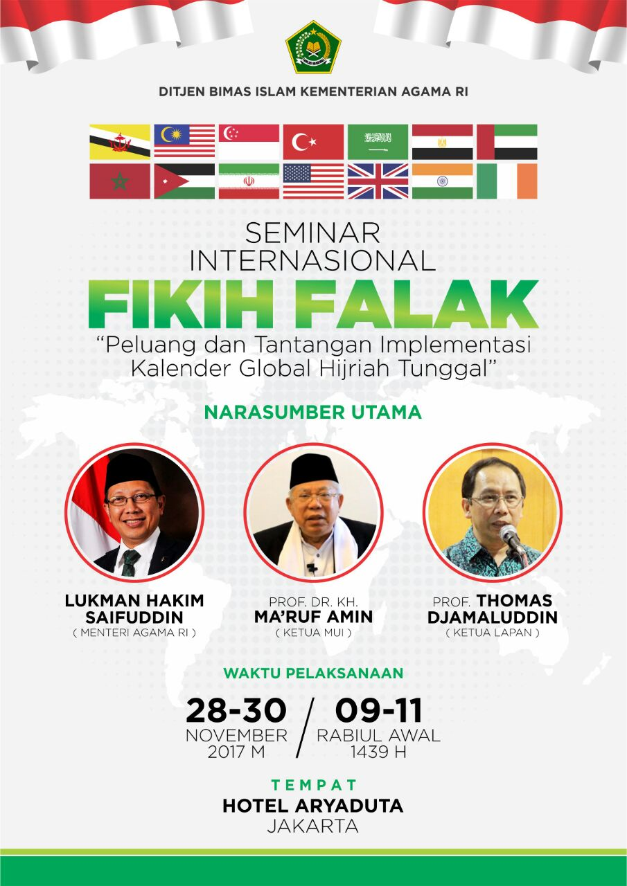 Seminar Internasional Fikih Falak Akan Digelar di Indonesia