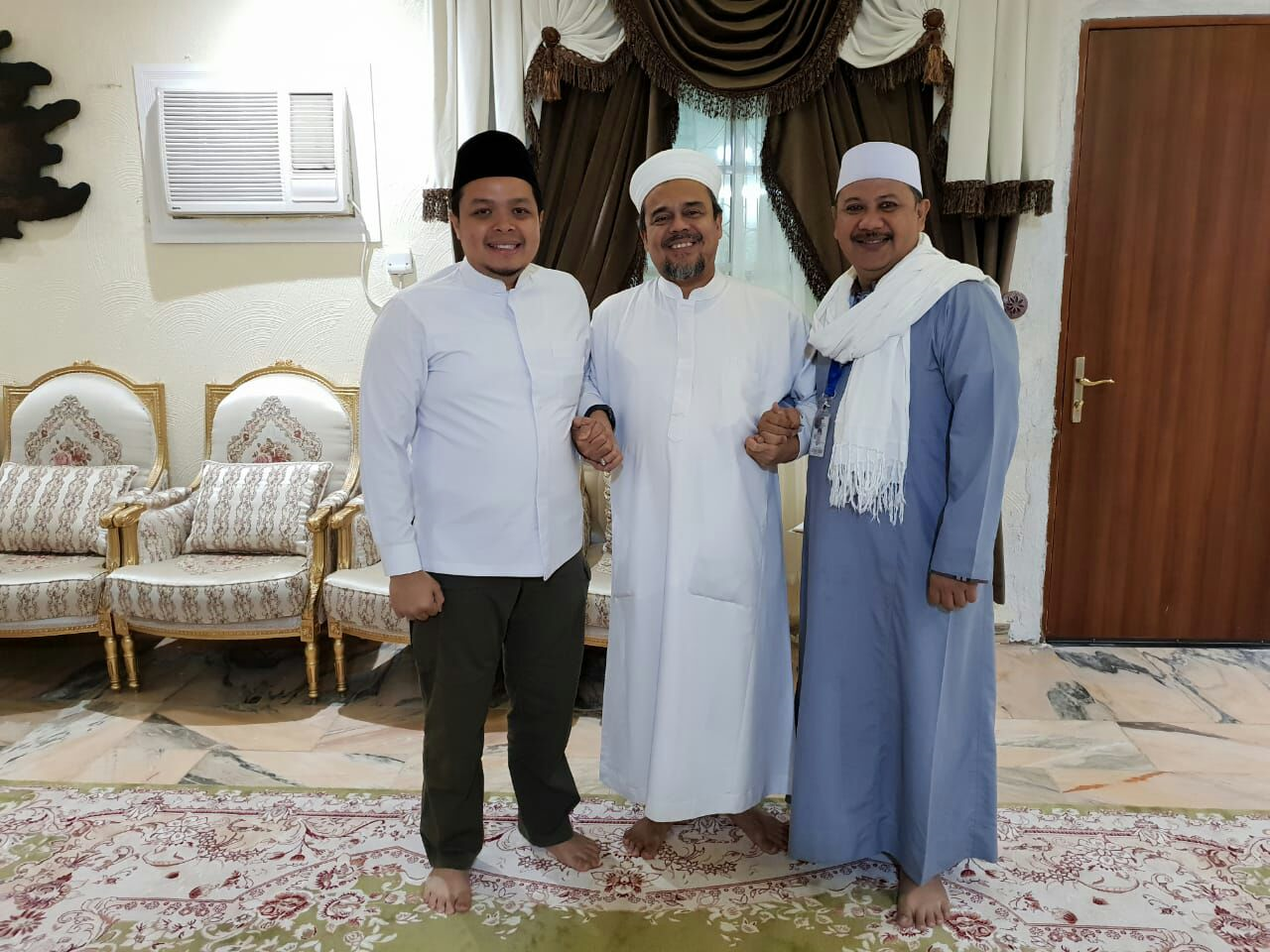 Bertemu Habib Rizieq, Aleg DPRD DKI Wahyu Dewanto Dapat Pesan