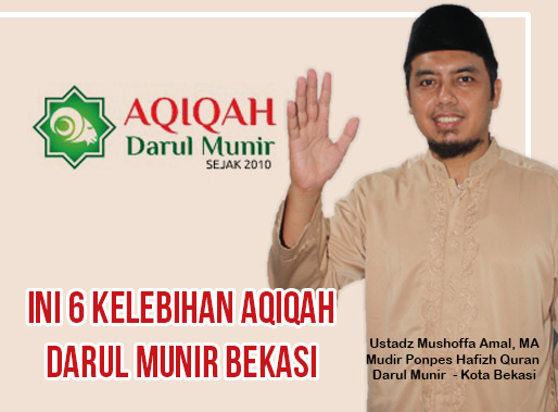 Jadikan setiap momen aqiqah anda berkesan menjadi #AqiqahEmas Darul Munir