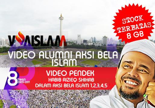 VIDEO PENDEK Habib Rizieq Shihab dalam AKSI Bela Islam 1,2,3,4,5