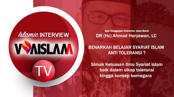 [VIDEO] Syariat Islam tidak Toleran? Simak Penjelasan Gubernur Ini