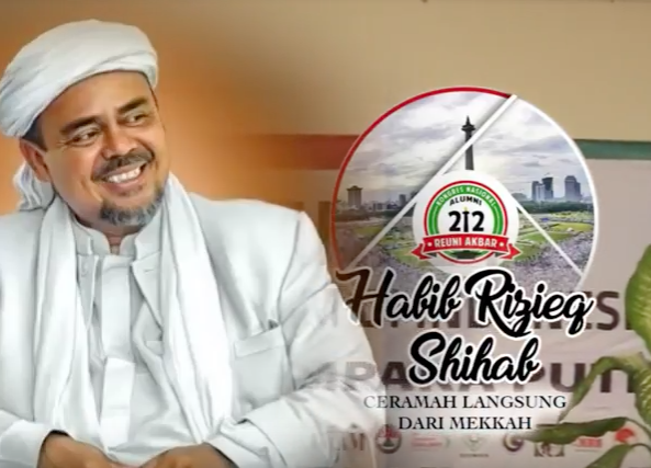 Video REUNI 212 (3): Habib Rizieq Mendoakan Umat Islam dari Mekkah