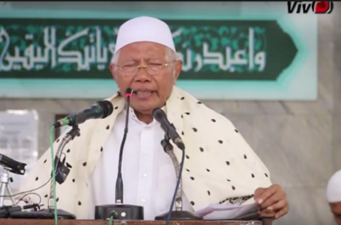 [VIDEO] KH Abdul Rasyid terharu dan ajak grup nasyid, marawis, bikin video lagu #2019GantiPresiden