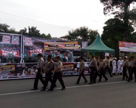 Sepinya #2019TetapJokowi di Medan Bung, Bandingkan dengan Aksi #2019GantiPresiden