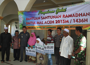 Baitul Mal Aceh Salurkan Santunan Ramadhan Rp 2 Miliar Untuk 4.000