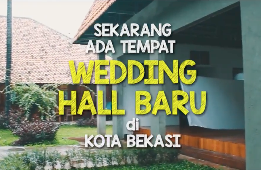 [VIDEO] Gedung Pernikahan Baru di Bekasi, Konsep Garden Party dan Vintage