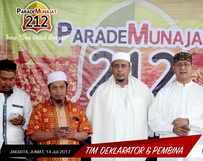 [VIDEO] Ini Dia Tokoh dan Isi Deklarasi Lengkap 'PARADE MUNAJAT 212'