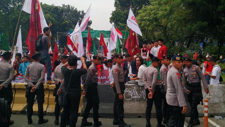 HMI Klarifikasi Tidak Terjadi Bentrokan dengan FPI dan Polisi 