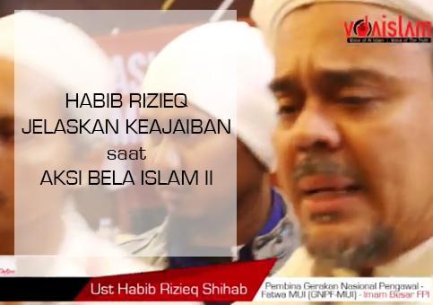 [Video] Jawaban Habib Rizieq Saat Umat Selamat dari Peluru Gas Air Mata Yang Berbalik Arah