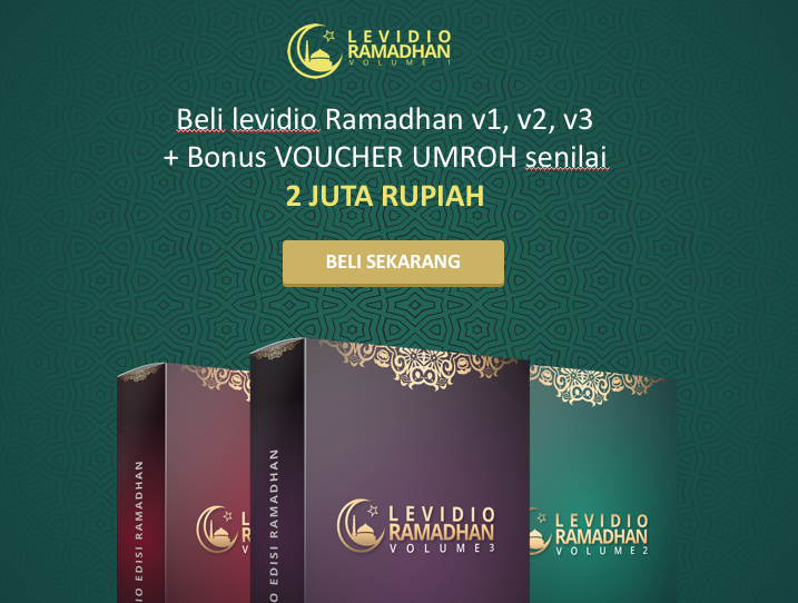 Asyik Dakwah dengan Levideo Ramadhan, Dapat Bonus Hadiah Umroh, Plus...