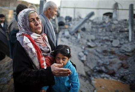 Rakyat Palestisna Menyambut Ramadhan Diantara Reruntuhan 