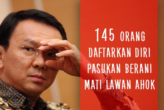 145 Orang Daftarkan Diri 'Pasukan Berani Mati' Adili Ahok