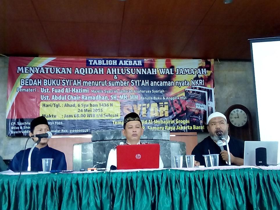 Tabligh Akbar JAS: Syiah Ancaman Nyata Bagi Indonesia