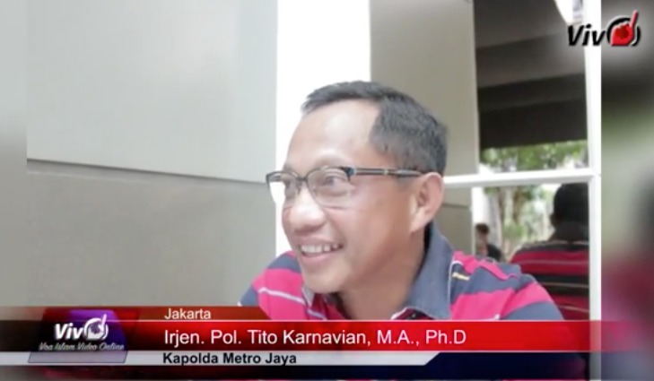 Kompolnas Anggap FPI Ancaman Ibukota, Adrianus Desak Kapolda Tito Karnavian Sikat Gerakan Islam