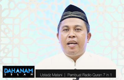 Video Wawancara Ust Matani, Pembuat Radio Quran 7 in 1, ini hebatnya...