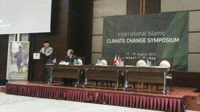 Dari Istanbul, Deklarasikan Perubahan Iklim, Din Syamsuddin Serukan Aksi Bersama