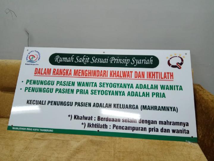 Berusaha Terapkan Prinsip Syariah, RSUD Tangerang Justru Dipermasalahkan