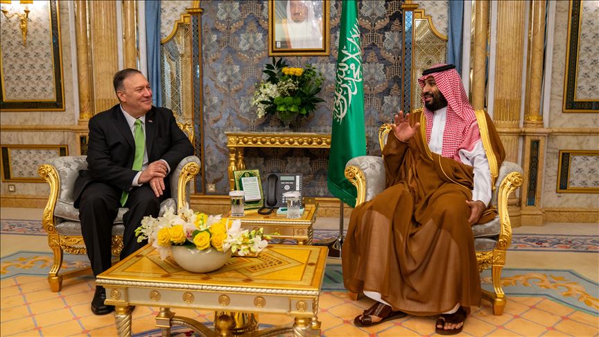Menlu AS dan Pangeran Salman Diskusikan Serangan Terhadap Fasilitas Minyak Saudi