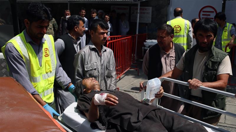 Ledakan Bom di Luar Kantor Polisi Kabul Lukai 95 Orang