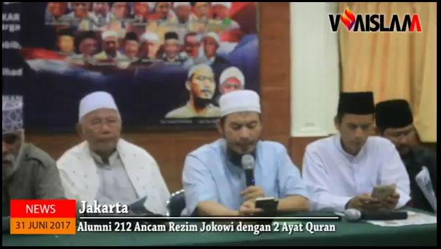(Video) Alumni 212 Tegur Rezim Jokowi dengan 2 Ayat Quran Ini
