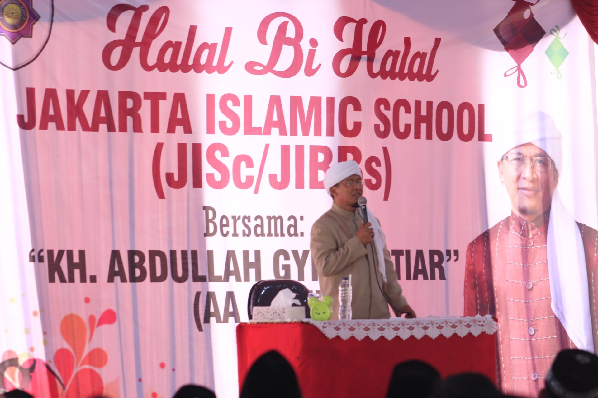 Hadiri Halal bi Halal JISc, Aa' Gym Ajak Gunakan Bahasa Hati dalam Bersilaturahim