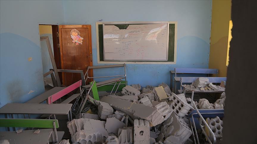 Serangan Rezim Assad ke Sekolah di Idlib Tewaskan 2 Anak