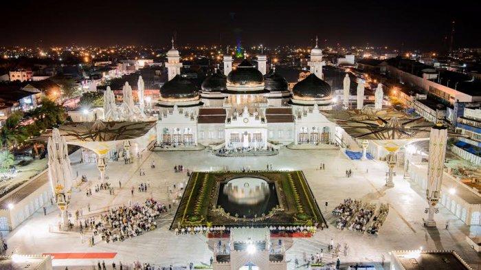 JK Puji Wajah Baru Masjid Baiturrahman Aceh yang Mirip Masjid Nabawi