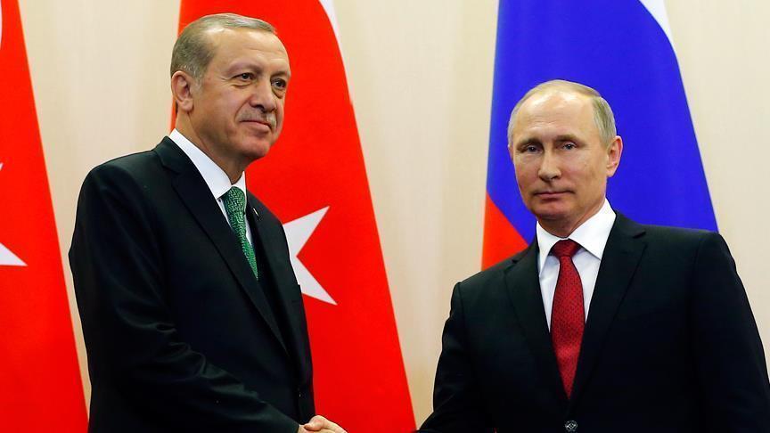 Erdogan-Putin Bahas Masalah Regional dan Ekonomi