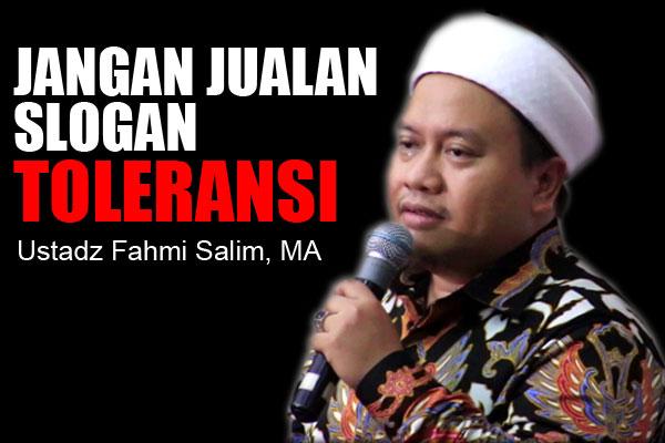 (Video) Jangan Jualan Slogan Toleransi