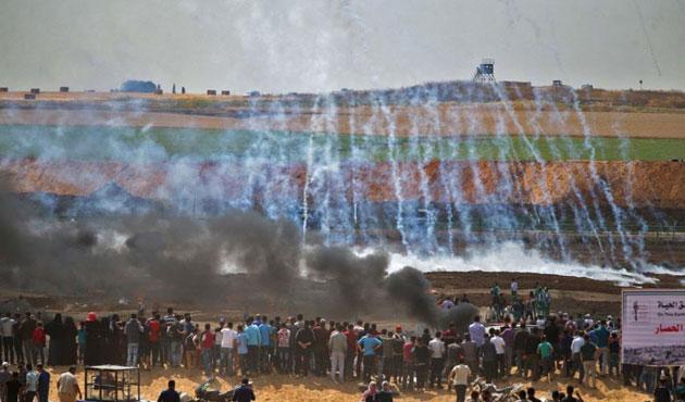 Korban Tewas Akibat Tembakan Israel dalam Aksi Demo di Gaza Sudah 43 Orang